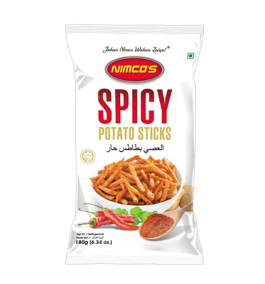 Nimco Spicy Potato Stick 180Gm
