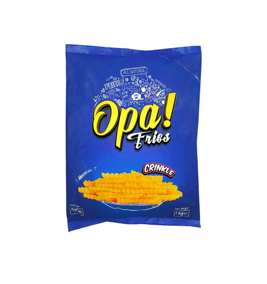 Opa Fries Crinkle 900gm