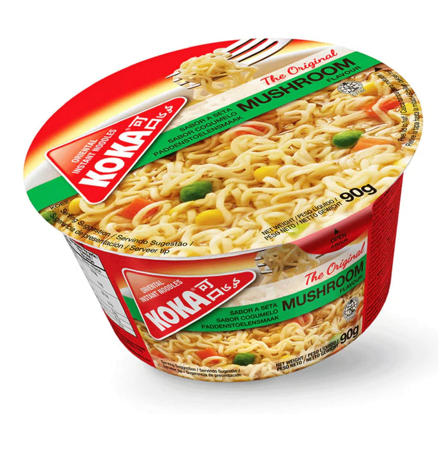 Koka Mushroom Flavour Noodle Bowl 90Gm