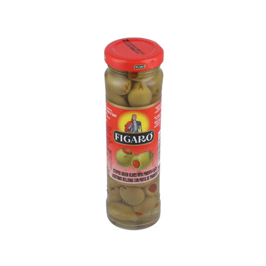 Figaro Olives Green Pitted 142gm