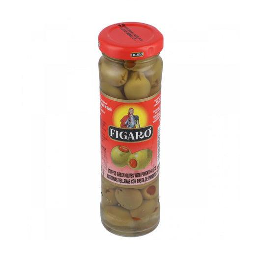 Figaro Plain Green Olives 85gm