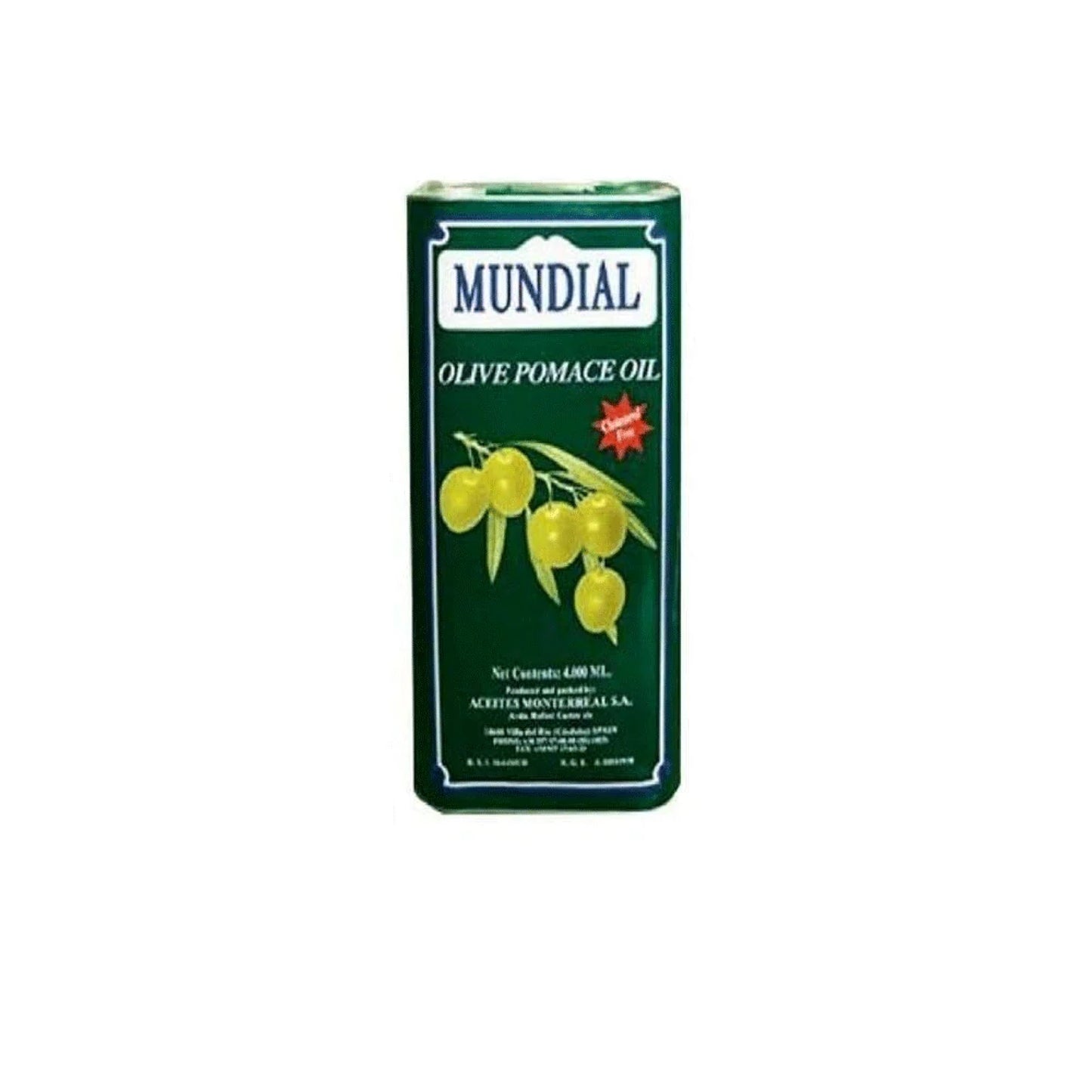 Mundial Olive Pomace Oil 175ml