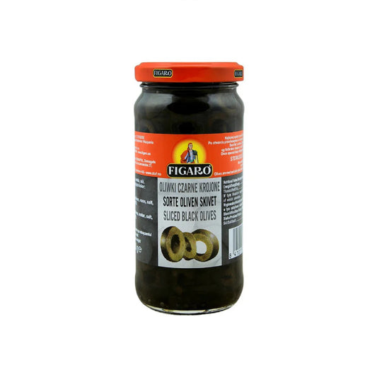 Figaro Sliced Black Olives 240g