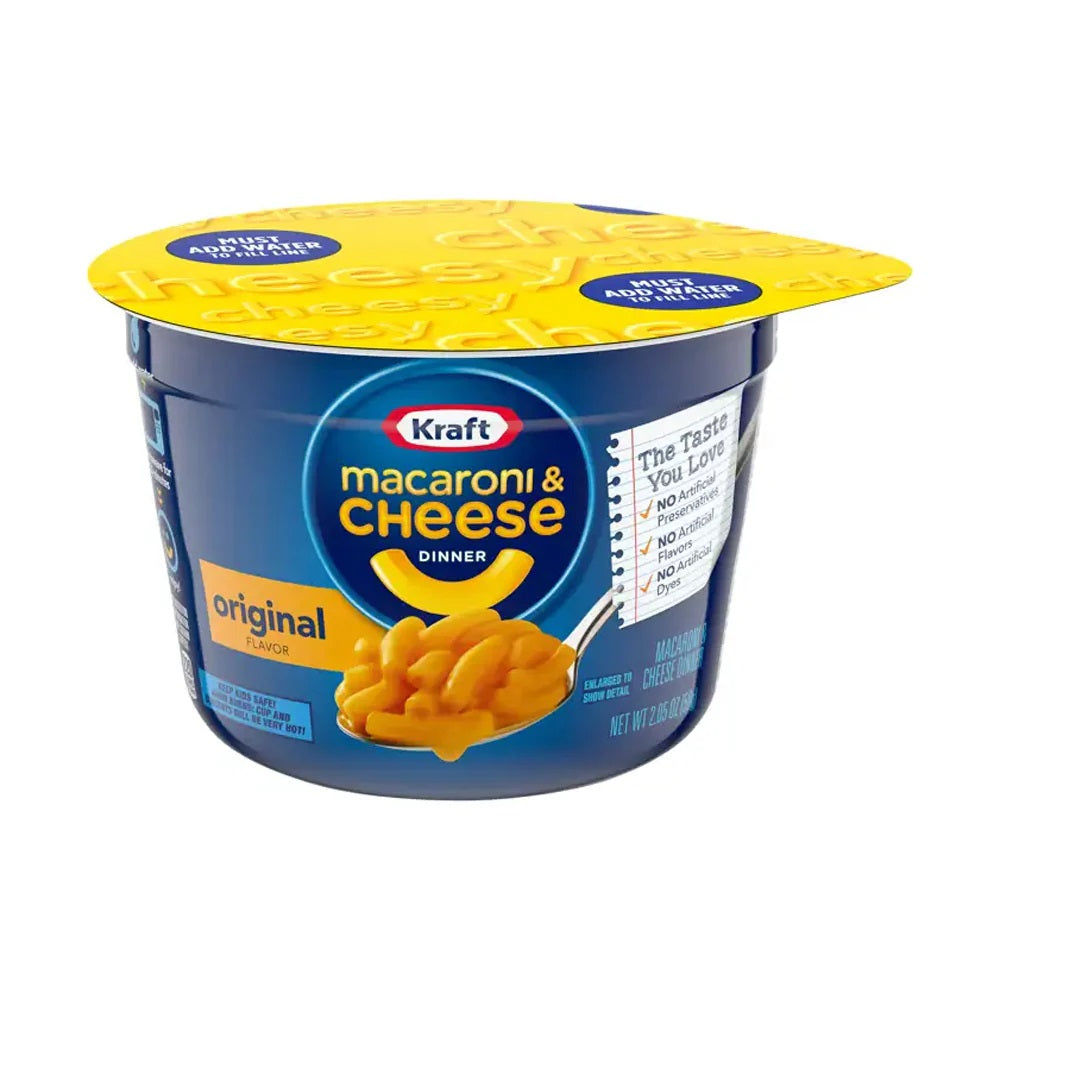 Kraft Macaroni & Cheese Dinner Original Flavor 58gm