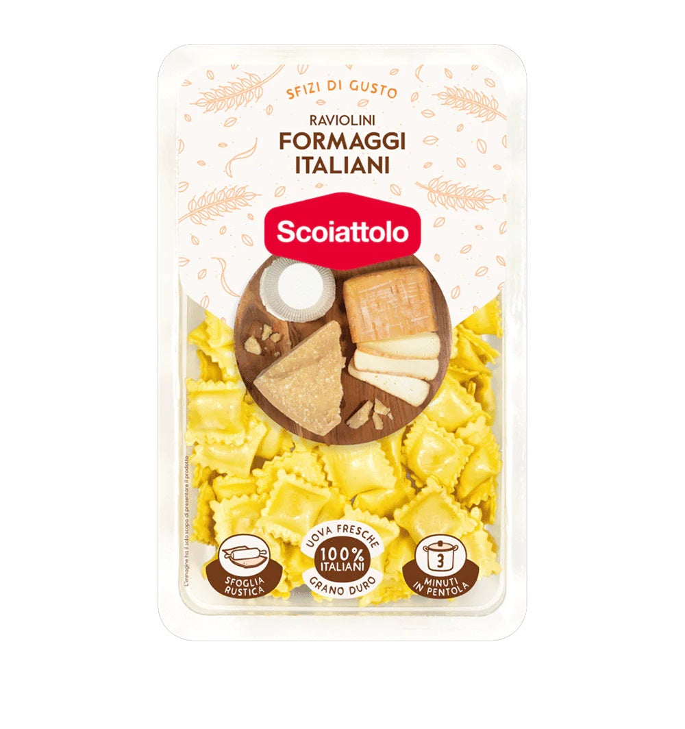 Scoiattolo Formaggi Italiani Pasta 250gm