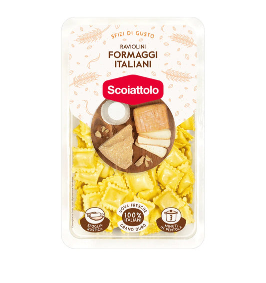 Scoiattolo Formaggi Italiani Pasta 250gm