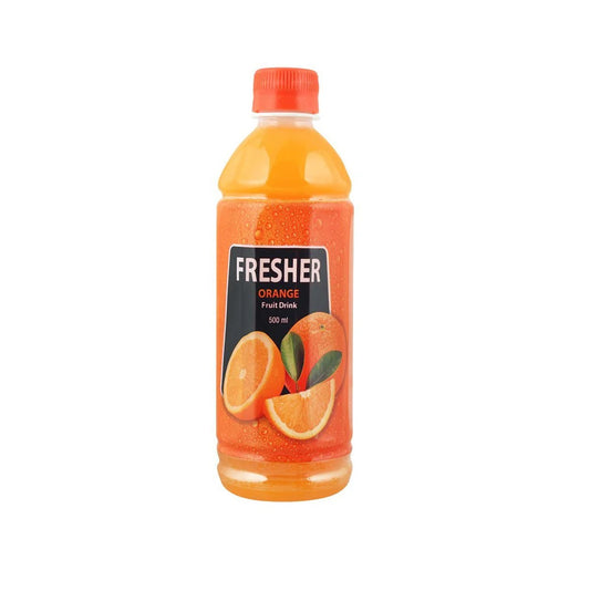 Fresher Orange Fruit Drink 500ml Bottle