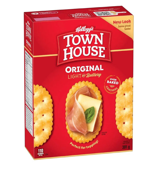 Kelloggs Town House Light and Buttery Crackers 391Gm