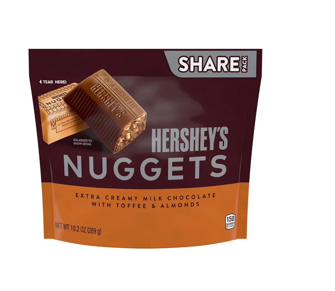 Hersheys Nuggets Milk Chocolate 289g