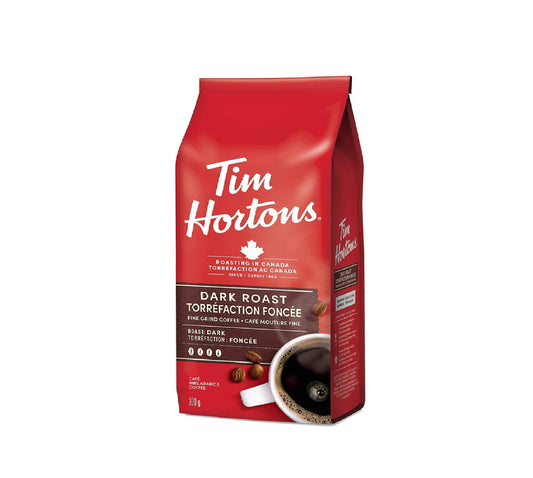 Tim Hortons Dark Roast Fine Grind Coffee 300Gm
