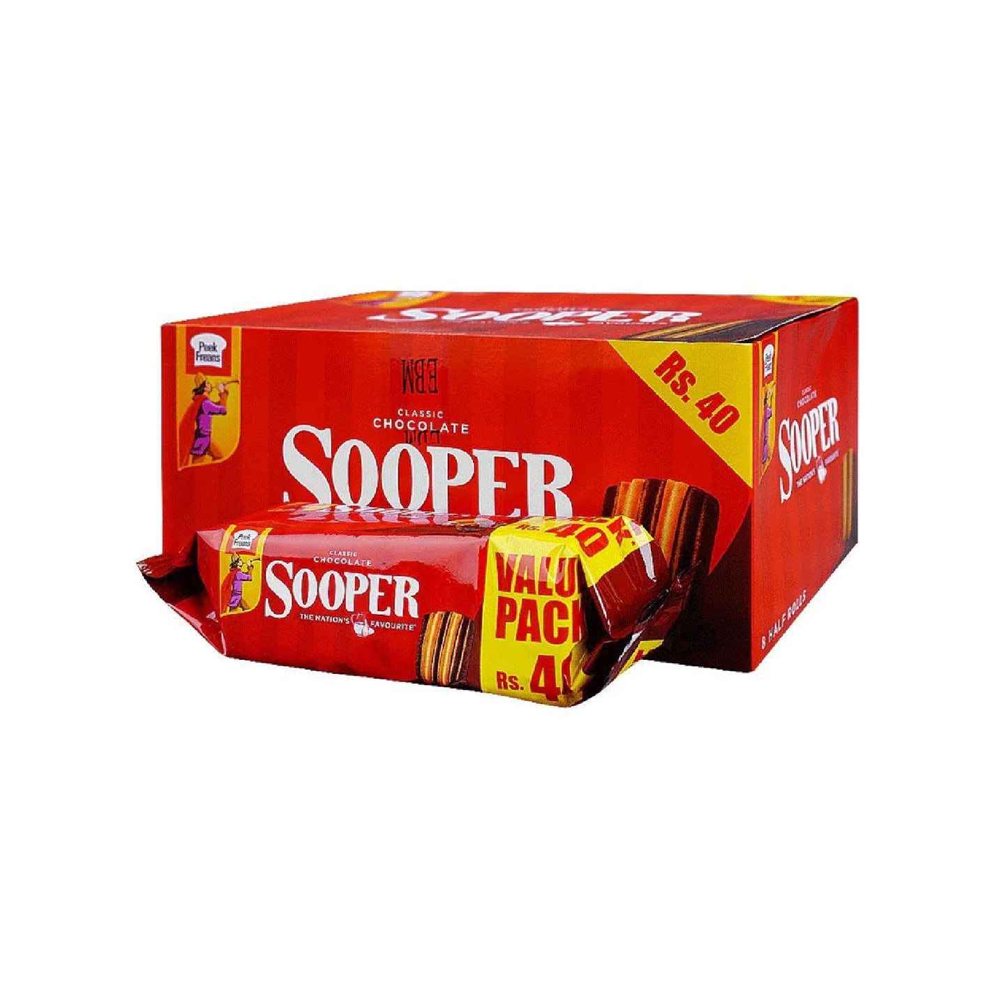 Peek Freans Classic Chocolate Sooper Biscuit Half Roll