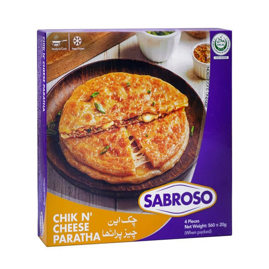 Sabroso Chik N' Cheese Paratha 4s