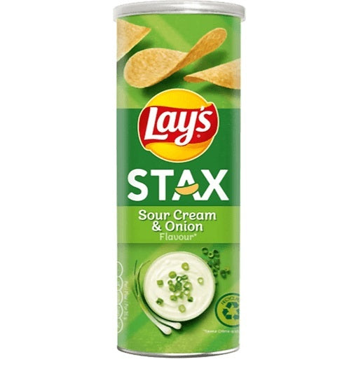 Lay's Stax Sour Cream & Onion Flavor | 170gm