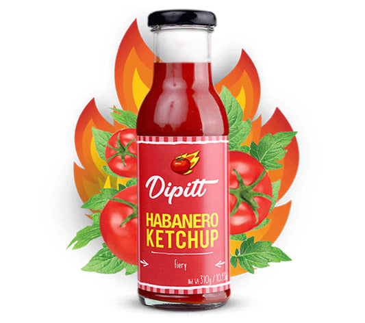 Dipitt Habanero Ketchup 310Gm