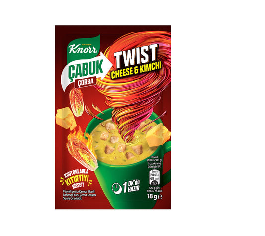Knorr Twist Cheese & Kimchi Soup 1 Cup