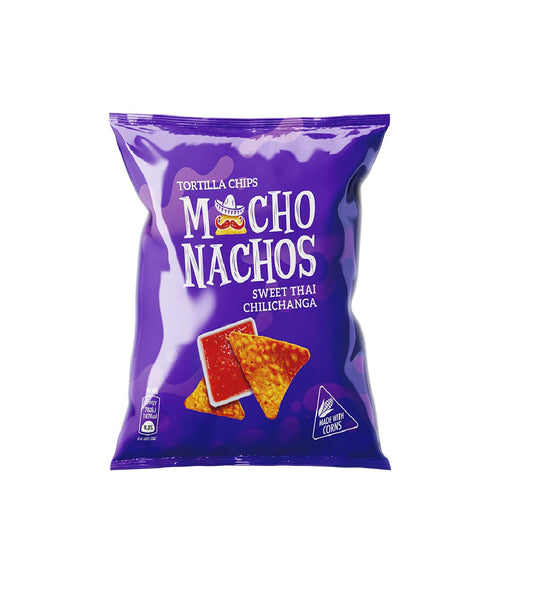Macho Nachos Sweet Thai Chilichanga Tortilla Chips 38Gm