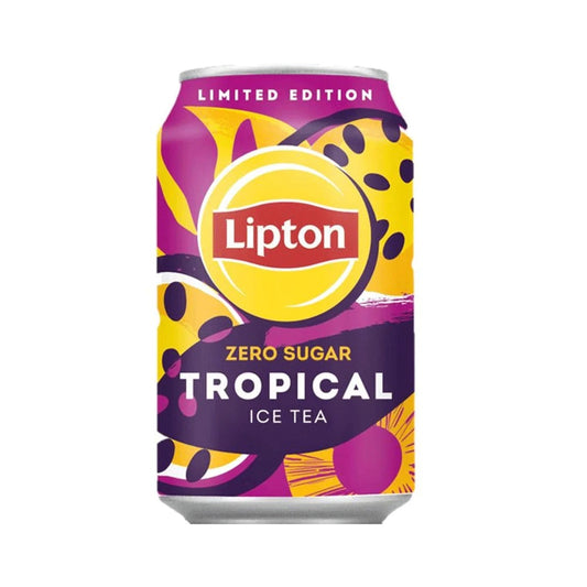 Lipton Tropical Ice Tea Zero Sugar Can 320ml