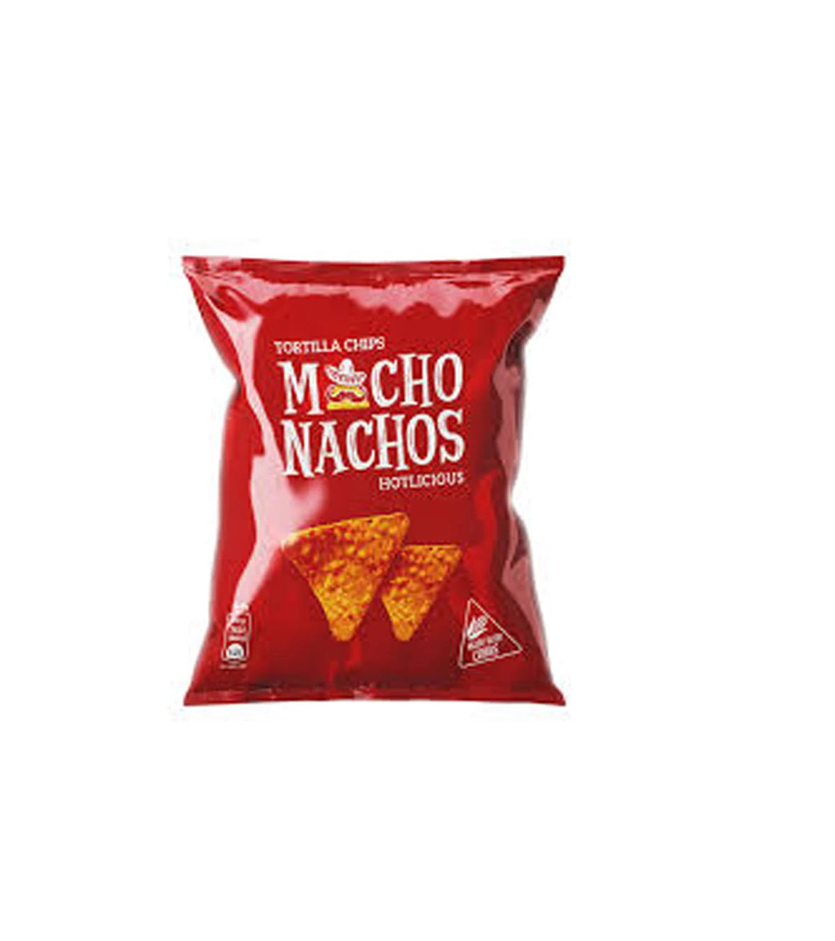Macho Nachos Hotlicious Tortilla Chips 38Gm