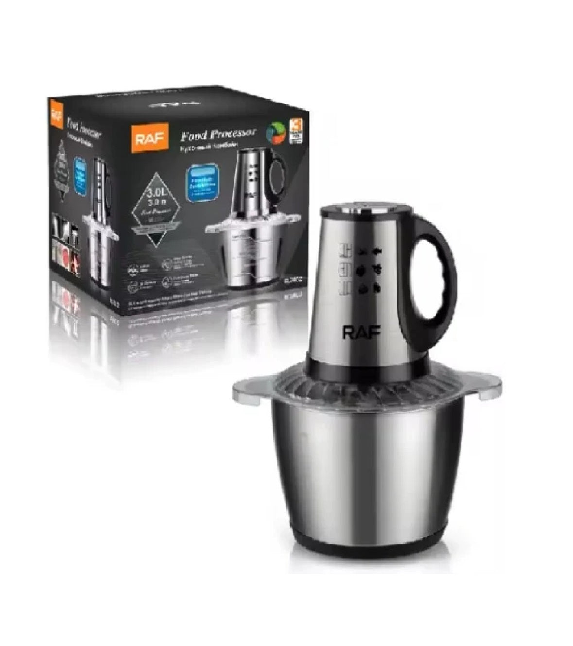 RAF Food Processor & Meat Chopper Machine 3L