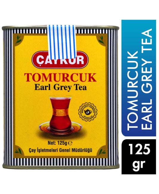 Caykur Tomurcuk Earl Grey Tea Bergamot Flavored 125 gm Tin