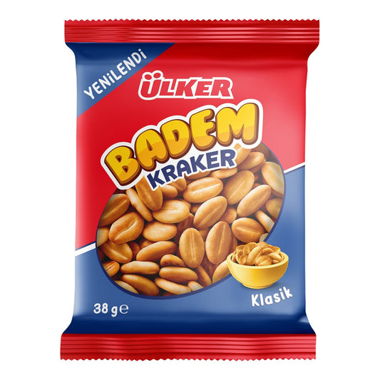 Ulker Almond Cracker Plain 38 Gm (March 25 Expiry)