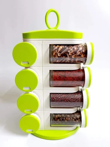 16pcs Rotating Spice Rack SF Traders