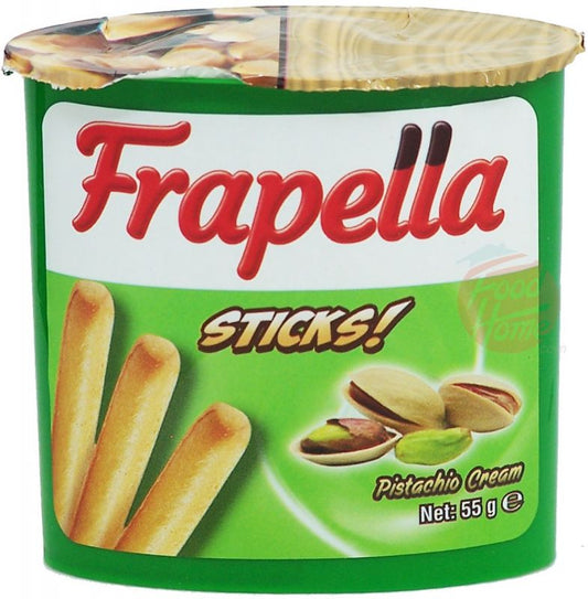Frapella Sticks! bread sticks with pistachio cream, 55-gram