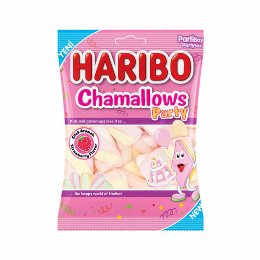 Haribo Marshmallow Party Strawberry Flavored Marshmallow 70GM SF Traders