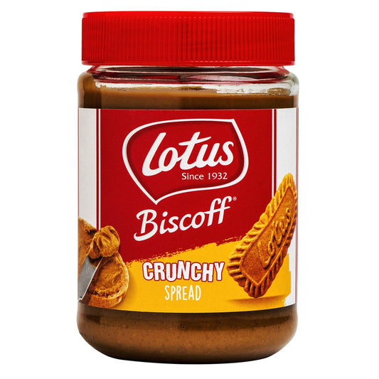 Lotus Biscoff Crunchy Spread 380 Gm SF Traders