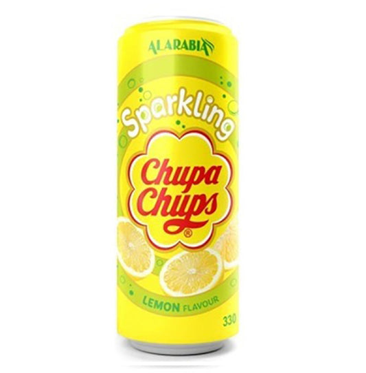 Chupa Chups Sparkling Lemon Flavored Carbonated Drink 330 ml