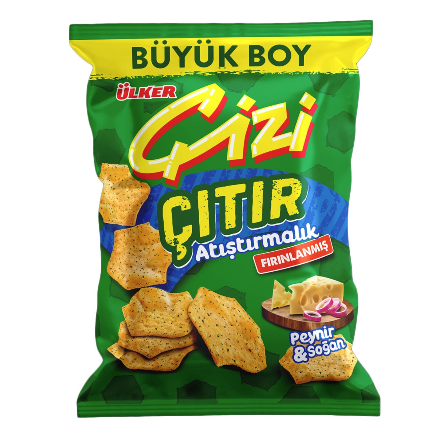 Ulker Chizi Crispy Cheese & Onion Snack 50 Gm