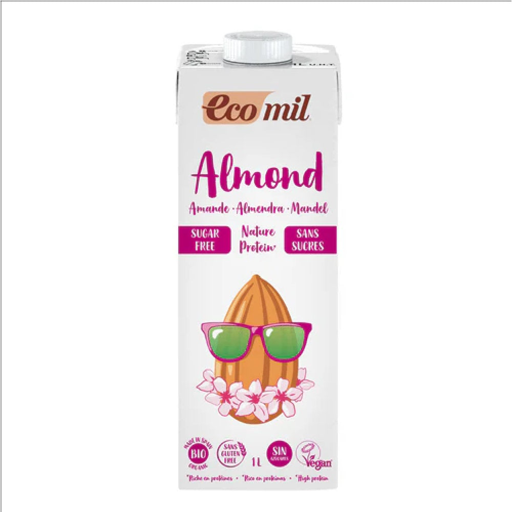 Eco Mil Milk Almond Nature Protein 1ltr