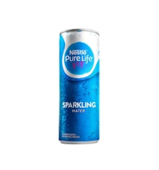 Nestle Pure Life Sparkling Water Can 250ml