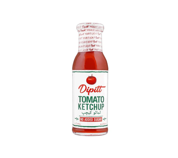Dipitt Tomato Ketchup Less Sugar 320Gm