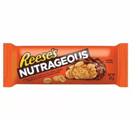 Reese's Nutrageous Creamy Caramel Bar 47g