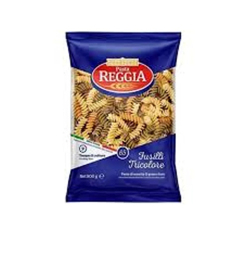Pasta Reggia Fusilli Tricolore Pasta 500gm