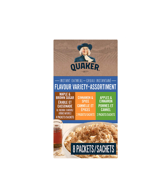 Quaker oats Flavor Variety Assortment 314gm