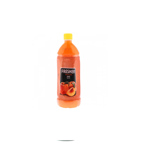 Fresher Peach Fruit Drink 1000ml Bottle