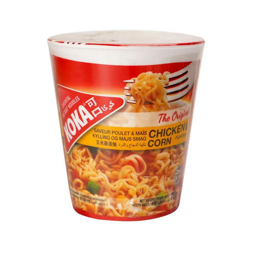 Koka Cup Noodles Chicken & corn 70gm