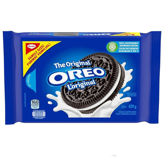 Oreo Original Chocolate Sandwich Cookies 439Gm