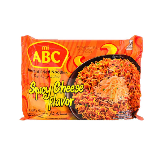 Abc Spicy Cheese Flavor Instant Fried Noodle 85gm