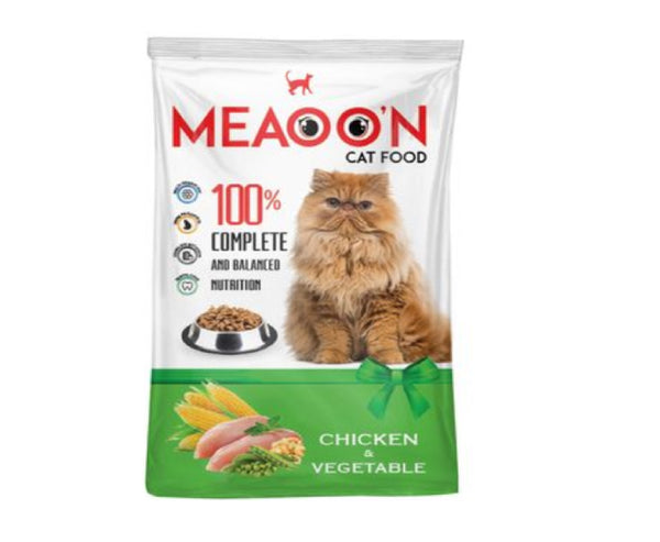 Meaoon Cat Food Chicken & Vegetable 400Gm