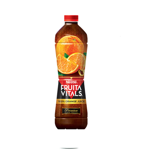 Nestle Fruita Vitals 100% Orange Juice 1 Liter