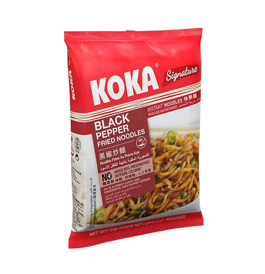 Koka Black Pepper Fried Noodle 85Gm
