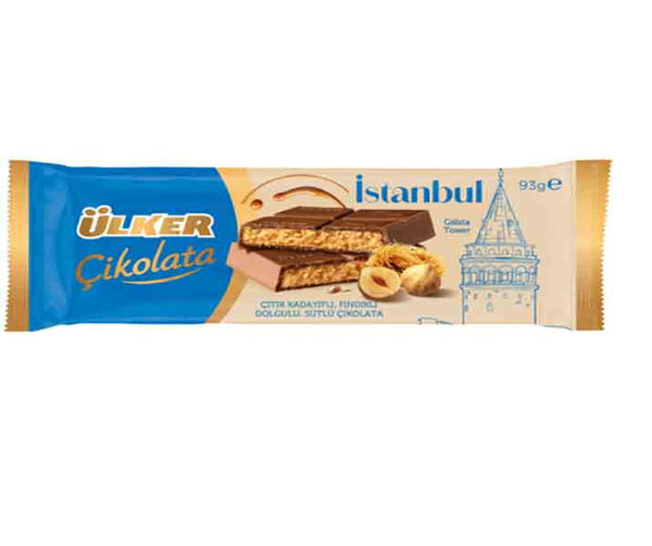 Ulker Chocolate Istanbul Hazelnut 93Gm