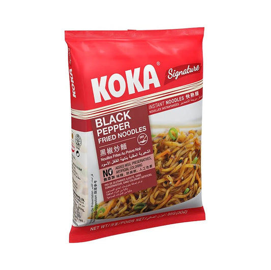 Koka Black Pepper Fried Noodle 85gm