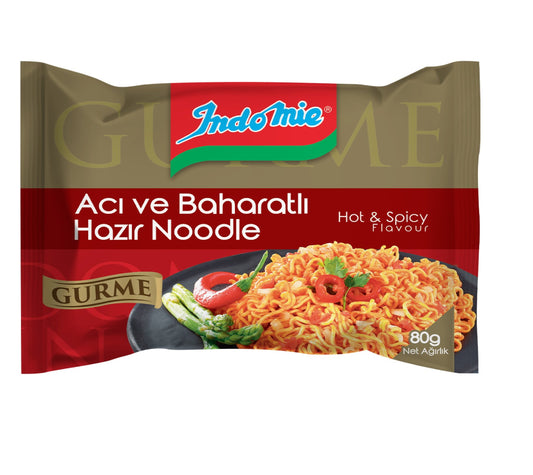 Indomie Gourmet Hot and Spicy Instant Noodles 80Gm