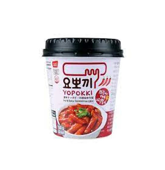 Yopokki Spicy Topokki Rice Cake 140Gm