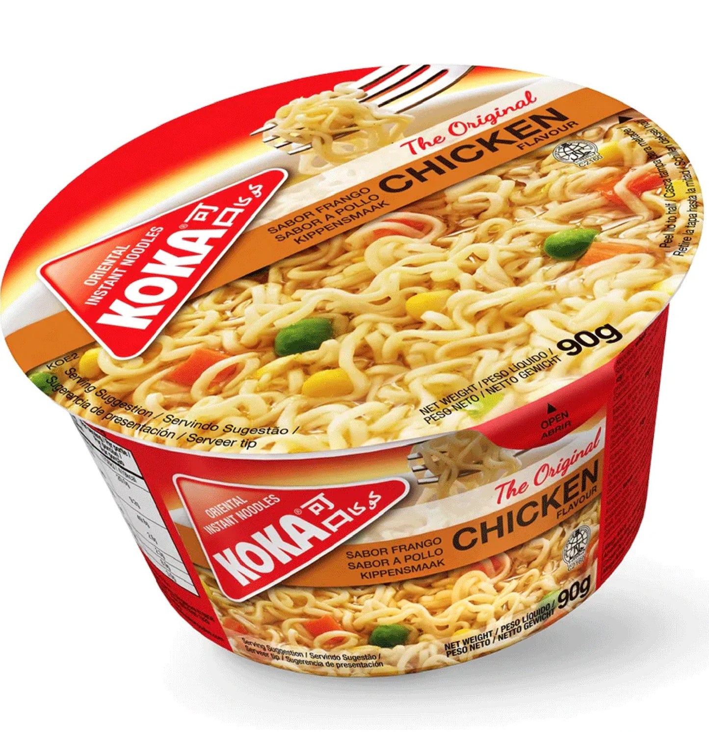 Koka Chicken Flavour Noodle Bowl 90Gm