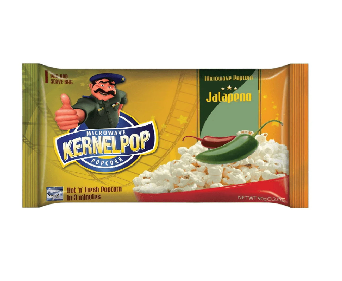 Kernel Pop Jalapeno Pop Corn 80Gm